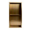 Alfi Brand 12" x 24" Brushed Gold PVD Stainless Steel Vertical Double Shelf Shower Niche ABNP1224-BG - alternate 7